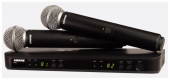BLX 288E/SM58 - podwójny mikrofon bezprzewodowy SM 58